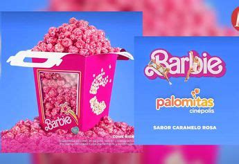Palomitas rosas de Barbie en Yelmo Cines