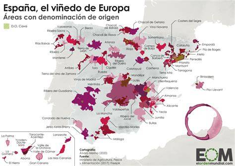 Mapa de las Denominaciones de Origen del Jamón Ibérico en España