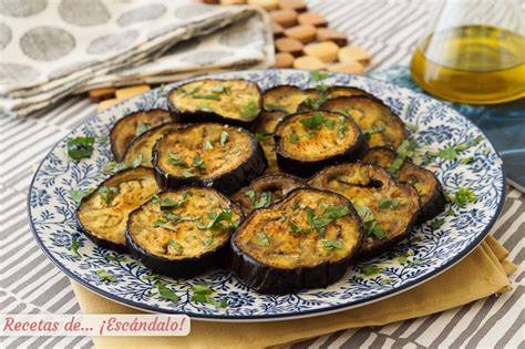 Berenjenas asadas al horno
