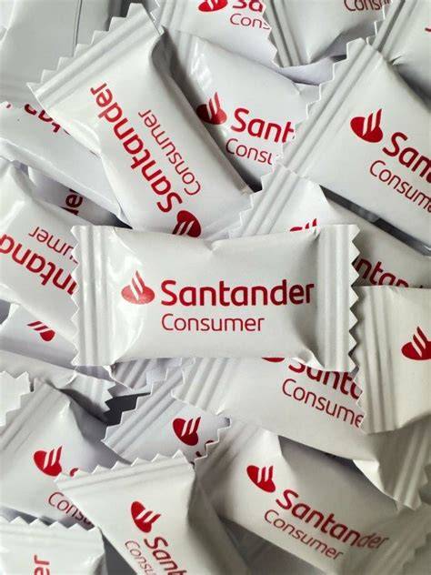 Diseño de caramelos personalizados sin gluten con logotipo de empresa
