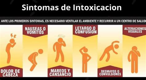 Gráfico de los síntomas de intoxicación por solanina