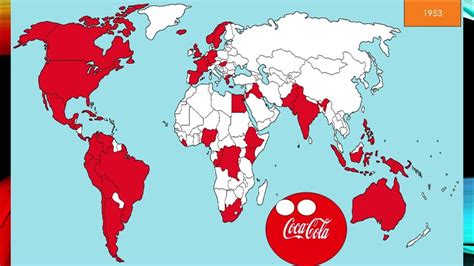 Mapa de los países donde opera Coca-Cola Europacific Partners