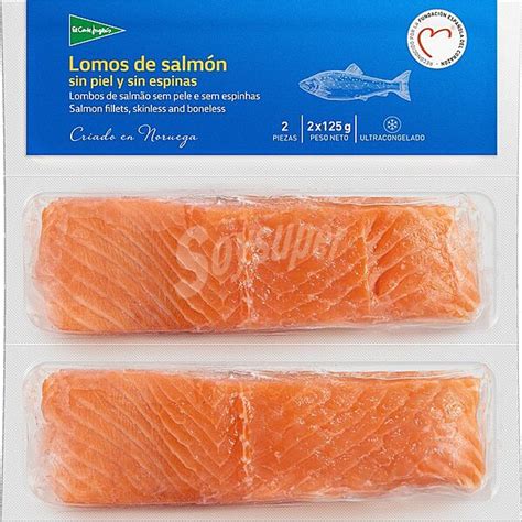 Lomos de salmón limpios y sin espinas