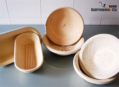 Uso de un banneton para la fermentación del pan