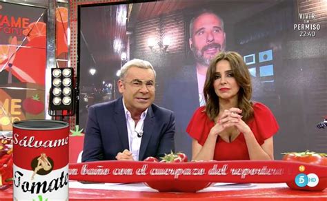 Jorge Javier Vázquez y Carmen Alcayde, presentadores de Aquí hay tomate