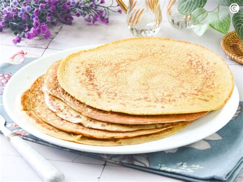 Ingredientes para crepes de avena