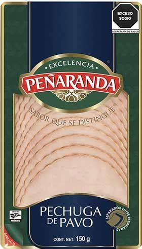 tabla nutricional de pechuga de pavo en envase