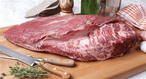 Corte de pecho de ternera o brisket