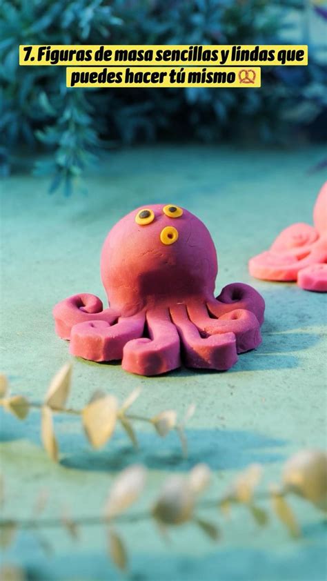 Muestra de figuras hechas con masa Das