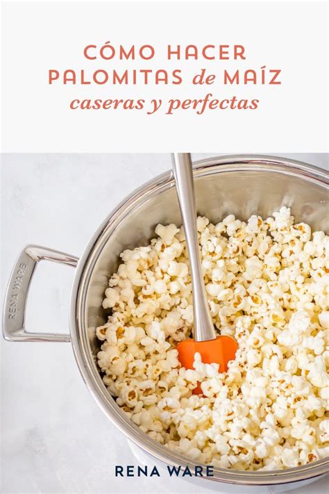 Infografía de ingredientes y utensilios para hacer palomitas de colores