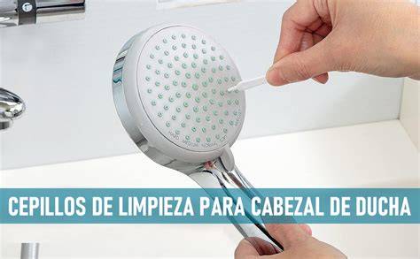 Limpieza y mantenimiento del cabezal de ducha