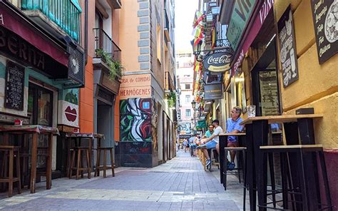 Mapa de la zona de El Tubo en Zaragoza, destacando bares de tapas