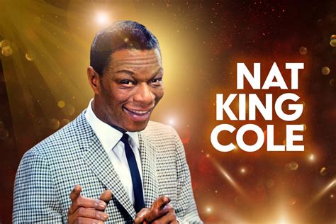Nat King Cole en una actuación en vivo