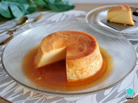 Flan de huevo fit listo para servir