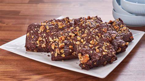 Brownie con nueces y chocolate