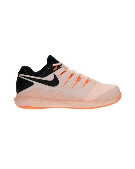 Zapatillas Nike Air Zoom Vapor X salmón y negro