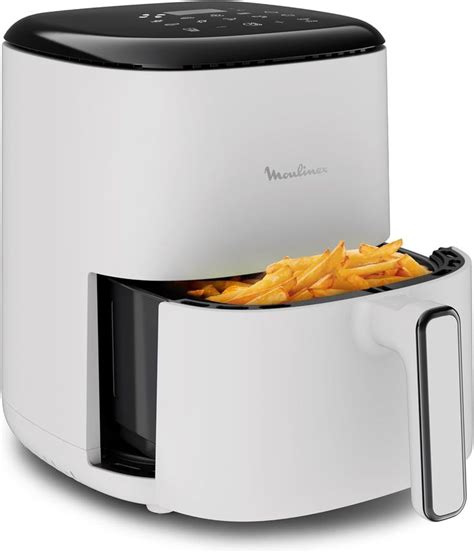Freidora de aire Moulinex con patatas fritas congeladas