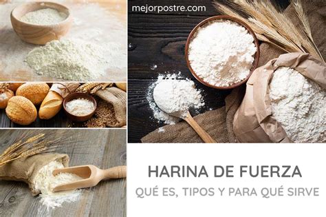 Diferencia entre harinas de fuerza y harinas débiles