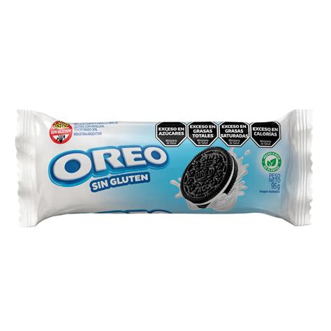 Galletas Oreo sin gluten en un paquete