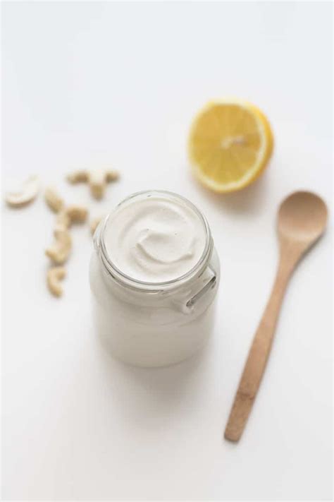 Mayonesa vegana sin aceite