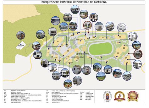 Mapa del campus de la UJI con la indicación de la puerta lateral de acceso