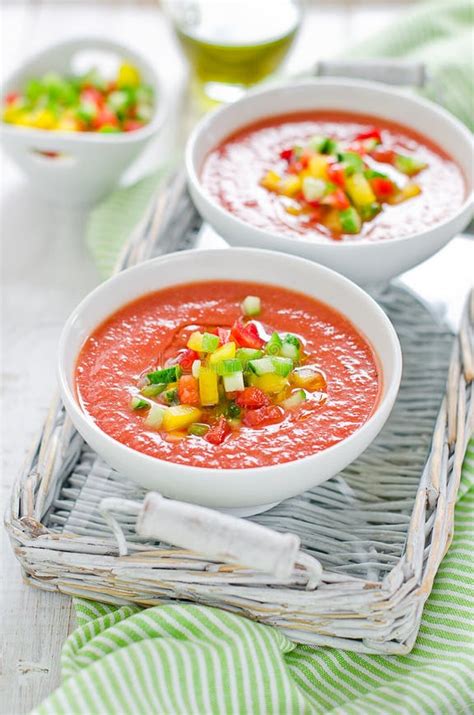 Gazpacho Monovero servido
