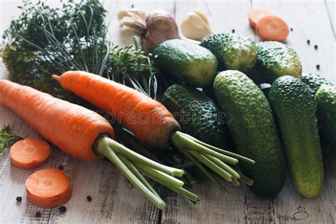 Ingredientes para encurtir zanahorias