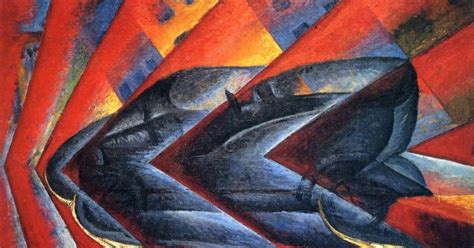 Obras futuristas que representan el movimiento