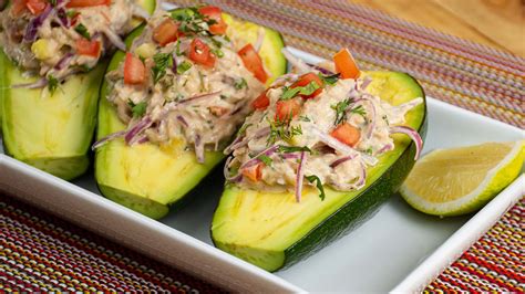 Relleno de atún y vegetales