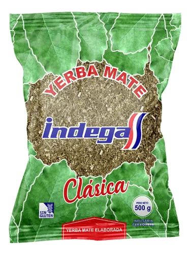 Variedad de productos de yerba mate sin gluten