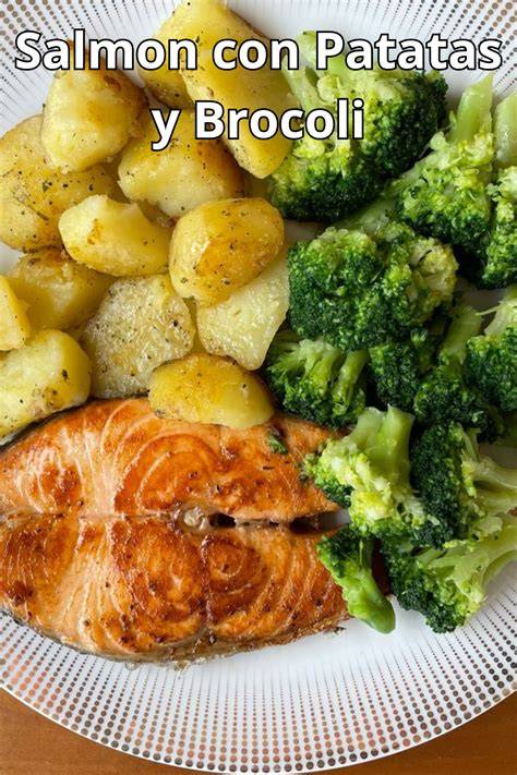 Brócoli y patatas cocidas