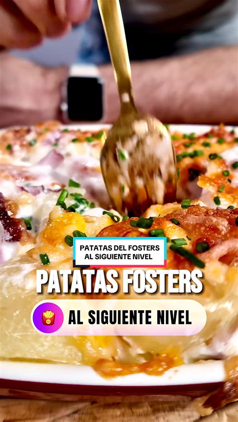 Ingredientes para patatas Foster's