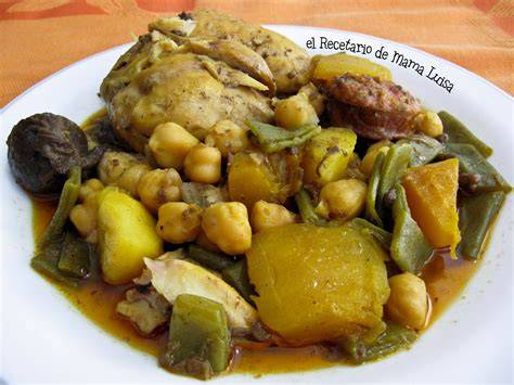Ingredientes para cocido murciano