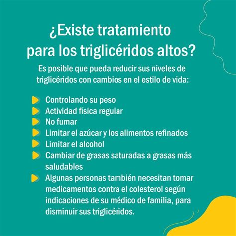 Infografía sobre los niveles de triglicéridos y sus riesgos para la salud