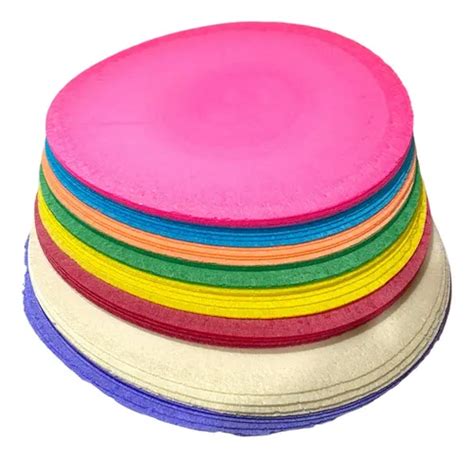 Obleas de diferentes colores