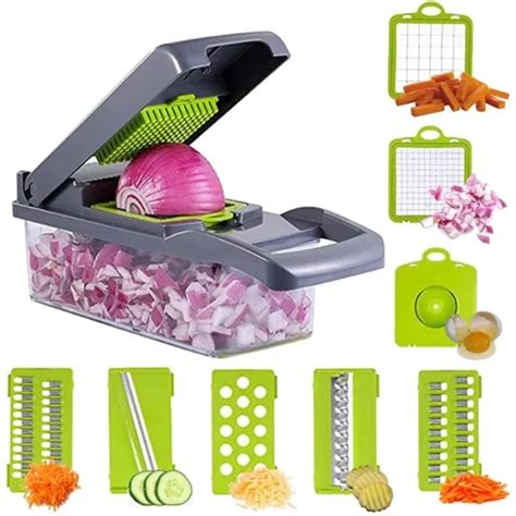 Cortador de verduras multifunción 9 en 1