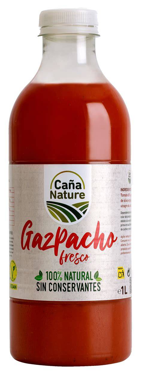 Botella de gazpacho Caña Nature