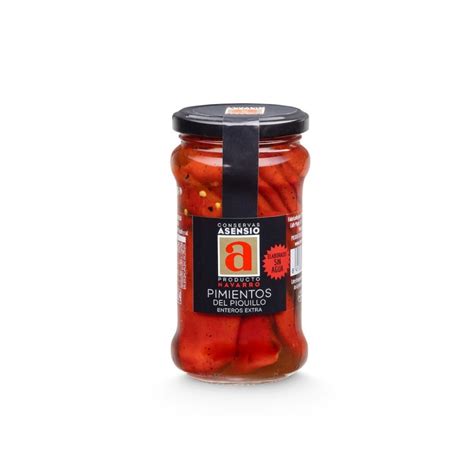 Pimientos del piquillo frescos y en conserva