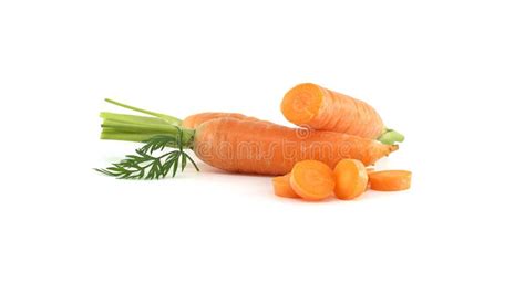 Zanahorias frescas y vibrantes