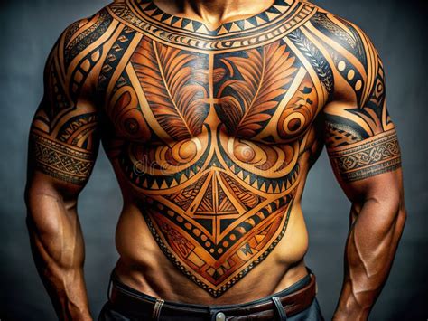Ejemplos de tatuajes tribales maoríes y polinesios en las costillas