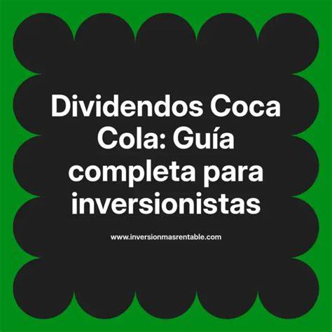 Historial de dividendos de Coca-Cola
