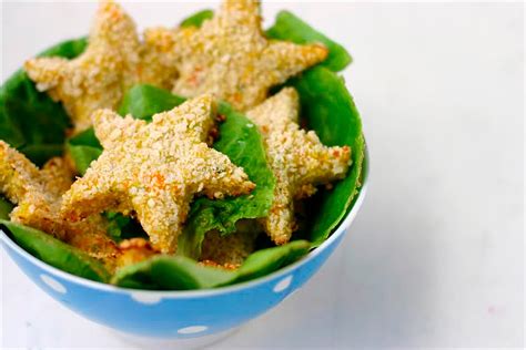 Nuggets de pollo y verduras para niños