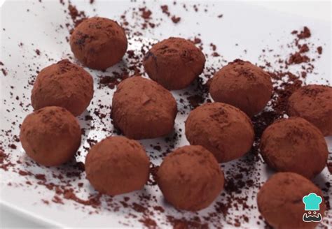Trufas de chocolate con frambuesa caseras