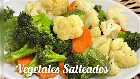 Vegetales salteados