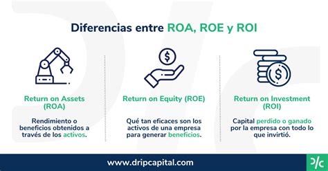 Infografía: Métricas de rentabilidad (ROE, ROS, ROA) de una empresa