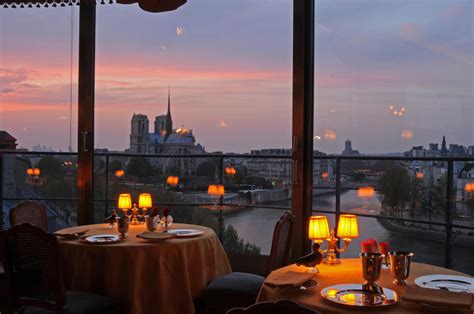 Cena en La Tour d'Argent con vista a Notre Dame