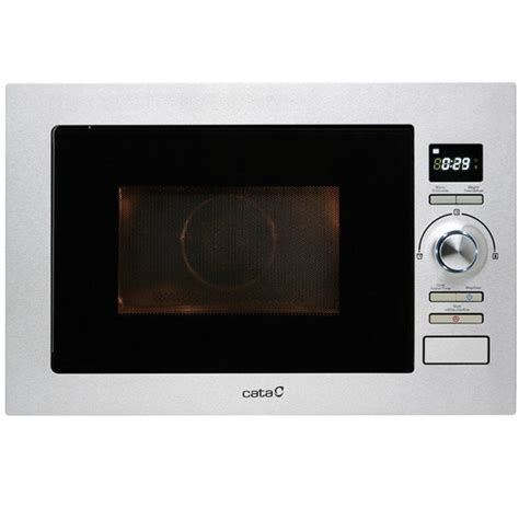 Microondas integrable Cata MC25D en acero inoxidable