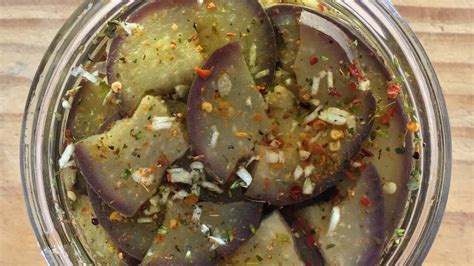 Variedad de berenjenas para escabeche