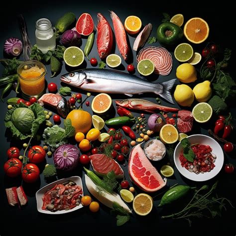 Variedad de escabeches: pescado, carne y verduras
