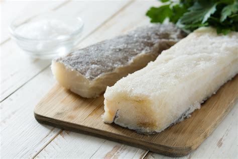 Bacalao desalado en agua